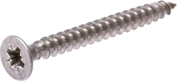 Šroub do dřeva 6 x 60 mm PZ3 zapuštěný, nerezová ocel, Kramp