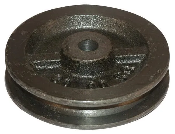 Kladky pro drátěná lana, litina