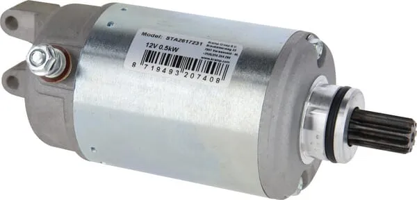 Startér 12V, 0,5 kW, 9 zubů, CW