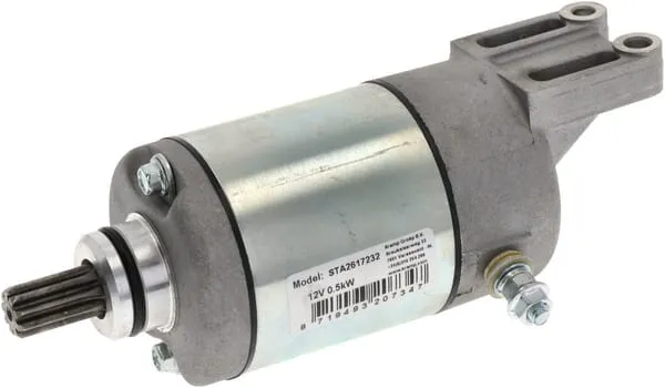 Startér 12V, 0,5 kW, 9 zubů, CW
