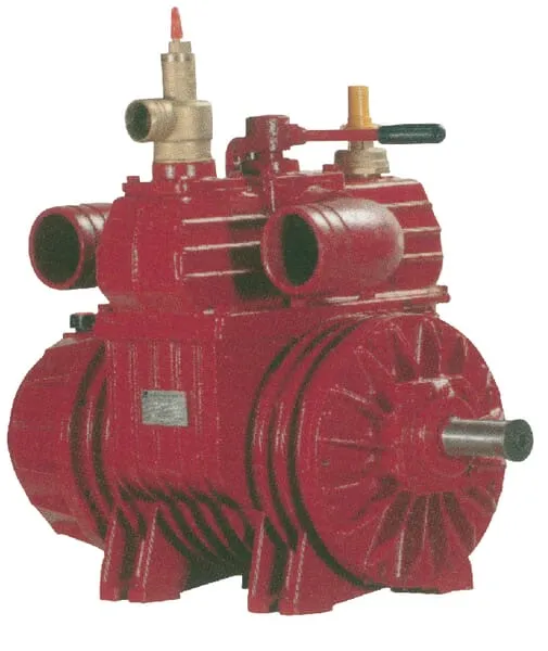 Automatické mazání vakuového čerpadla s řemenovým pohonem Battioni Pagani