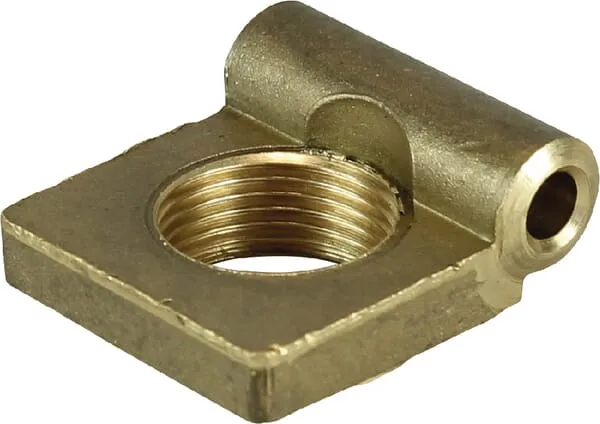 Čtyřhr. spodní díl mosazný