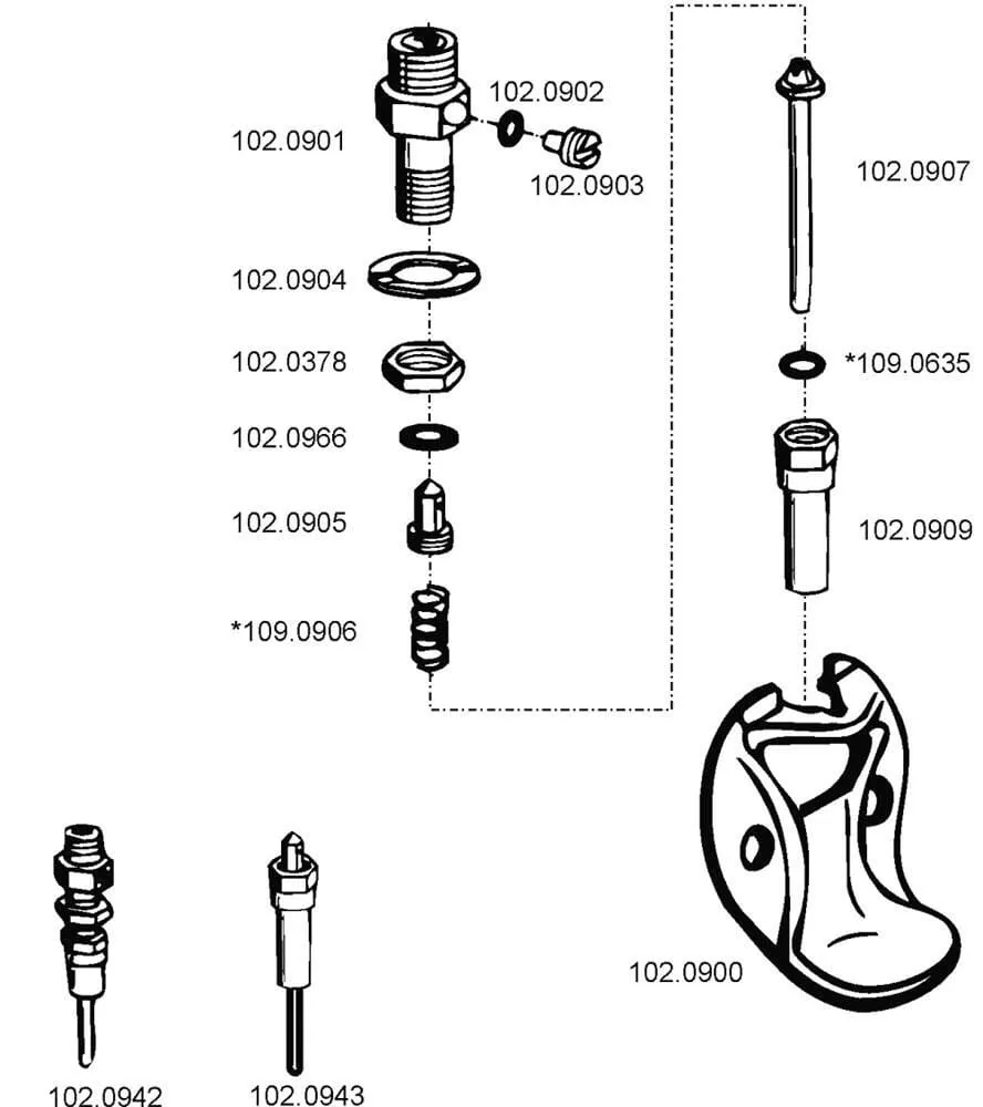 + SU Onderdelen model 90 Suevia