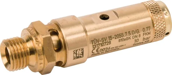 Pojistný ventil 1/4 "CE 10 bar