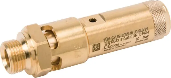 Pojistný ventil 3/8 "CE 10 bar