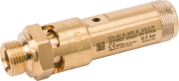 Pojistný ventil 3/8 "CE 12,5 baru