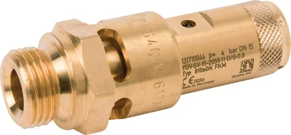 Pojistný ventil 1/2 "CE 4 bar