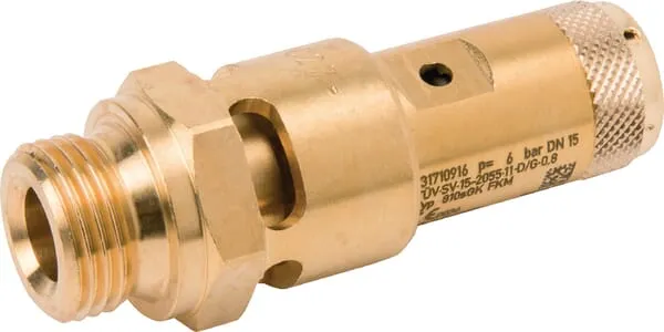 Pojistný ventil 1/2 "CE 6 bar