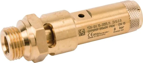 Pojistný ventil 1/2 "CE 8 bar