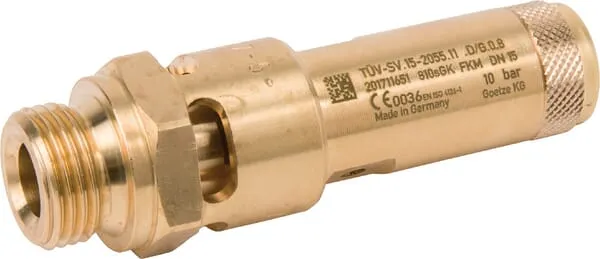 Pojistný ventil 1/2 "CE 10 bar