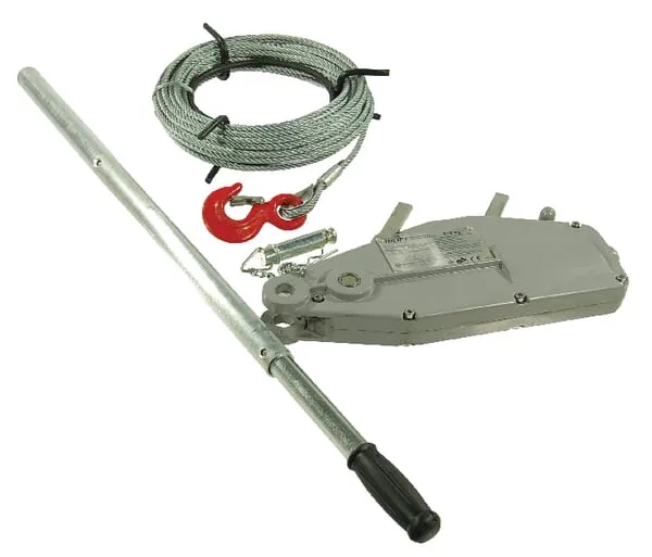 Lanové zvedáky s trubkovou pákou