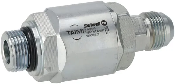 Otočné vsuvky, vnější JIC x vnější UNF