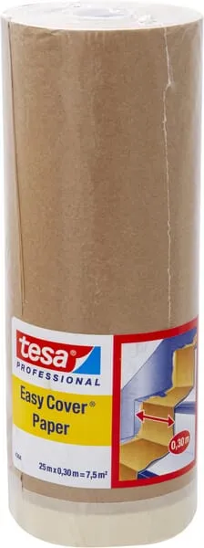 Krycí papír s maskovací páskou Easy Cover®