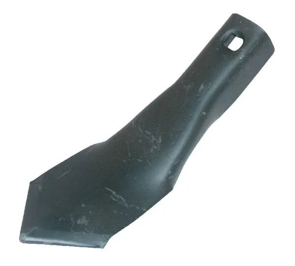 Radlice kultivátoru 265x85x6,5 mm, zahnutá, 1 otvor, vhodná pro Ransomes