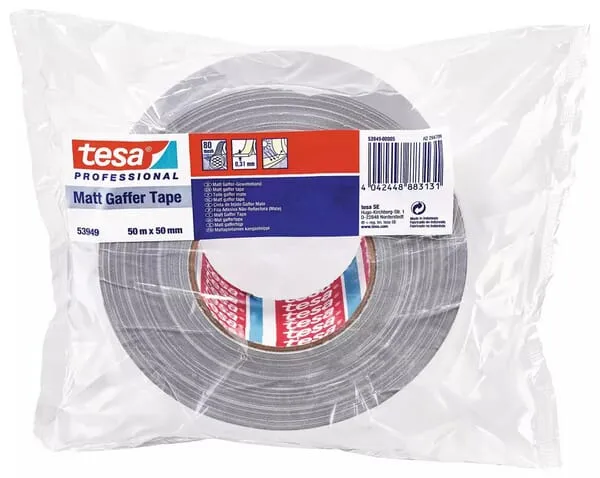 Textilní opravná páska 50 mm x 50 m, šedá