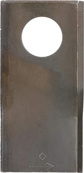 Nůž rotační sekačky rotace vlevo 100 x 48 x 3 mm; otvor Ø 23 mm; vhodný pro Mörtl; 25 ks/bal.