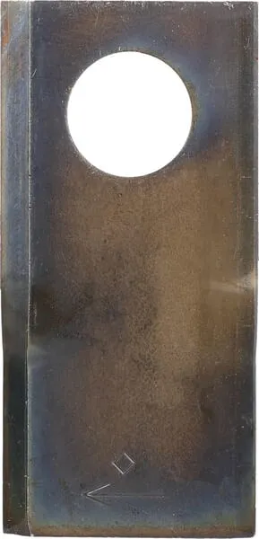 Nůž rotační sekačky rotace vpravo 101 x 48 x 4 mm; otvor Ø 23 mm; vhodný pro Mörtl; 25 ks/bal.