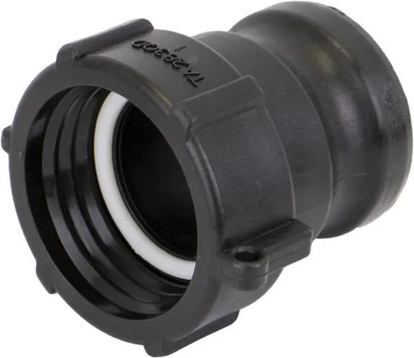 Quick coupling male coupler with female thread Polypropylene for IBC container