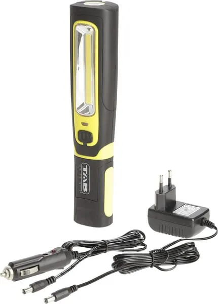 Dobíjecí inspekční svítilna s přídavným světlem