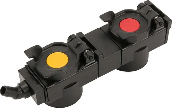 Klapka zachycování oleje žlutá/červená 82mm 45