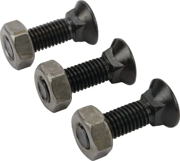 Šrouby pluhu, balení 3 x M10x35 VK + matice