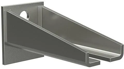 Dvojité konzoly galvanicky pozinkovány MEA