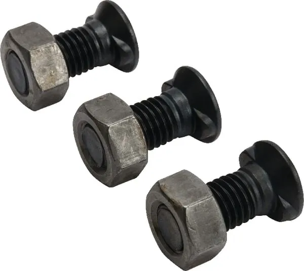 Šrouby pluhu, balení 3 x M12x30 CO + matice