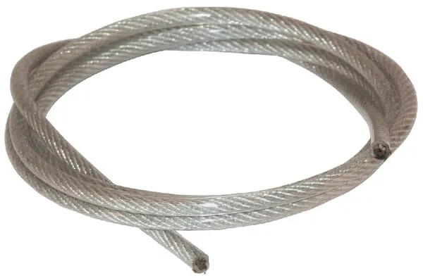 Drátová lana s opláštěním PVC