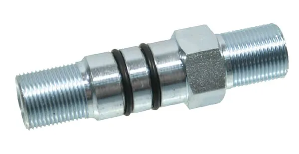 Šroubovací spojky pro teleskopické berany typu TC9, metrické kování s řezným kroužkem