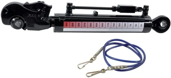 Hydraulické třetí body s otvorem pro kolík a hákem, typ TCVNN