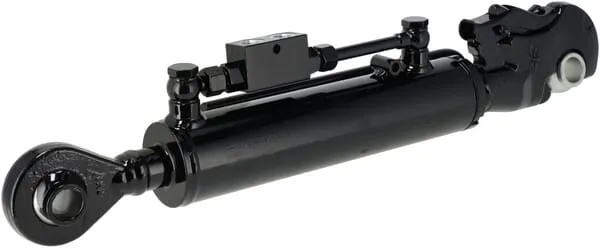 Hydr toplink cat 2/2, with valve, hook x extended rod end