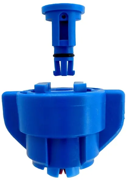 Vzduchová vstřikovací tryska TD 60° 03 modrá/modrá, keramika, Agrotop
