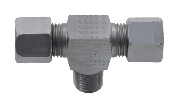 T-spojky TEV-M, metrické x šroubovací metrické kuželové x metrické