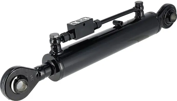 Hydraulické třetí body, hlavice s kulovým kloubem, ventil, prodloužený konec tyče, typ TEVNNE