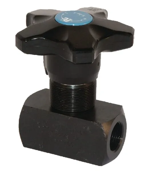 Škrticí ventily pro oba směry proudění typ FT 257/2 s plastové kolečko