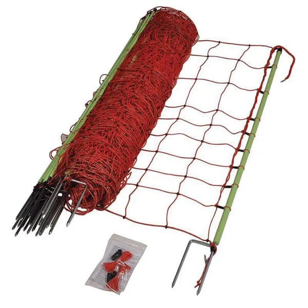 Síť proti vlkům dvojitý kolík 120cm 50m