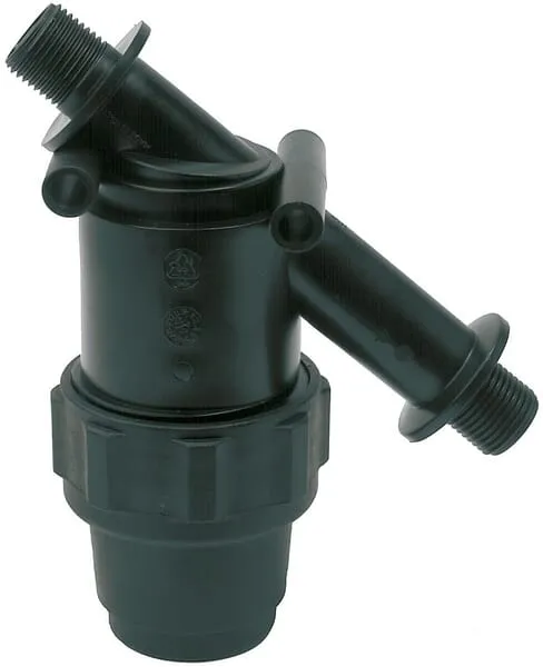 Tlakový filtr nakloněný, s vnějším závitem, GEOline