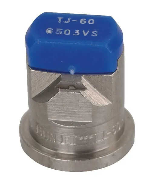 Trysky s dvojitým plochým postřikem nerez 110°