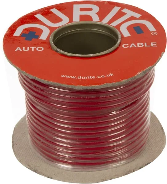 Kabel 1 x 4,5 mm² červený