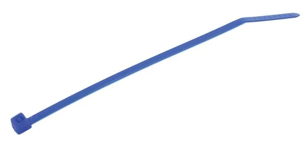 Kabelová stahovací páska 2,5 x 100 mm, modrá, 100 ks