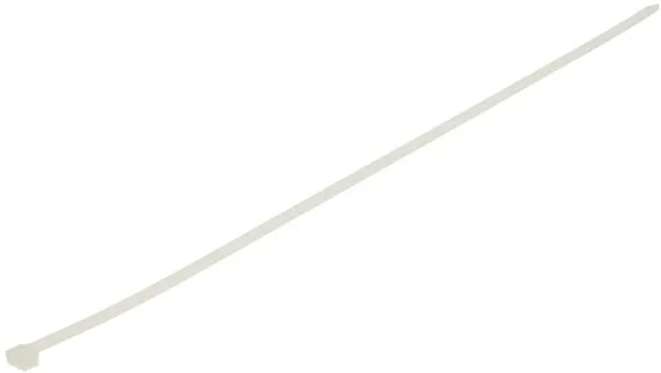 Kabelová stahovací páska 9 x 526 mm, bílá, 100 ks