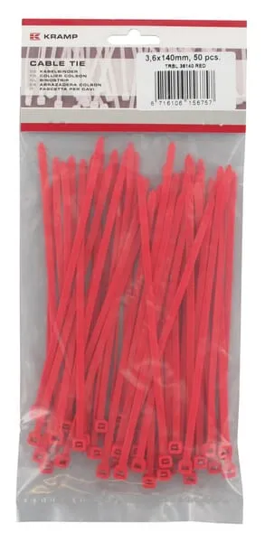 Kabelové stahovací pásky 3,6 mm, Kramp