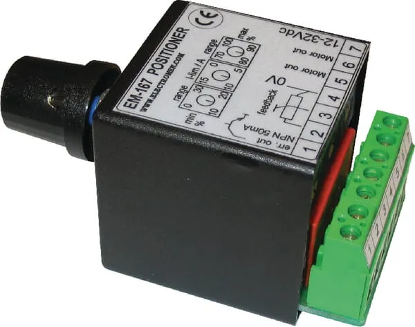 Servopohony - řídicí jednotky typu TR-EM 167