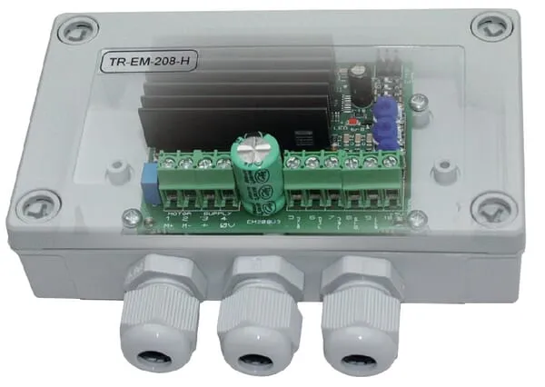 Servopohony - řídicí jednotky typu TREM208