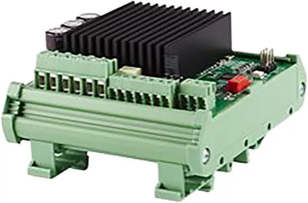 Control unit DIN rail