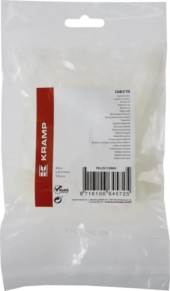 Kabelový pásek se štítkem