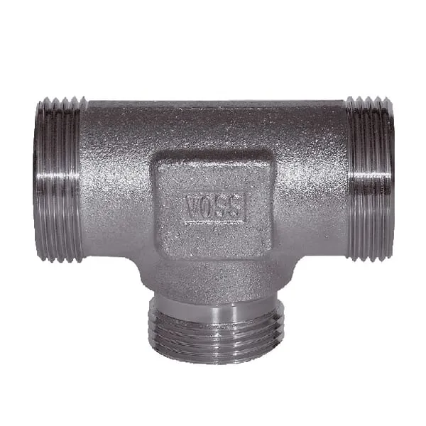 T-spojky s řezným kroužkem, 3x metrický řezný kroužek kuželový