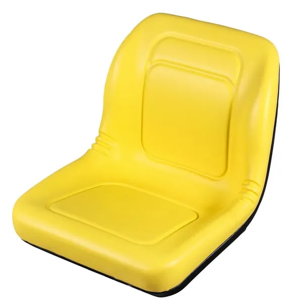 Sedadlo PVC, neodpružené, žluté