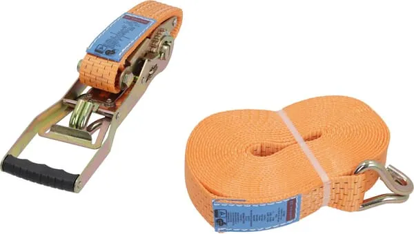 Ergo ráčna s prodlouženým napínákem a úzkým špičatým hákem, 2dílná sada