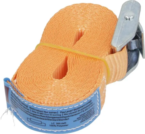 Upínací popruh s přezkou Cam, nekonečný, 4,5 m